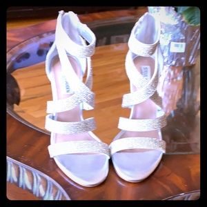 Rhinestone strappy sandal